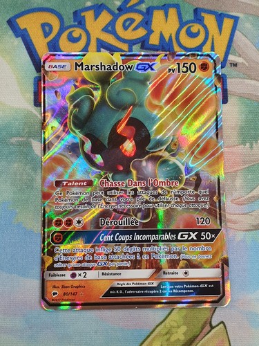 Carte pokemon marshadow - marshadow, gx