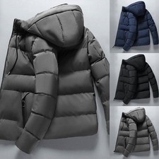 Manteau à capuche homme