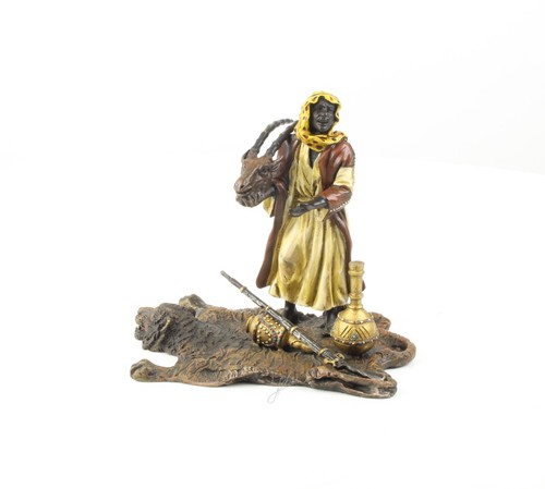 Sculpture chasseur arabe - sculpture, d'un
