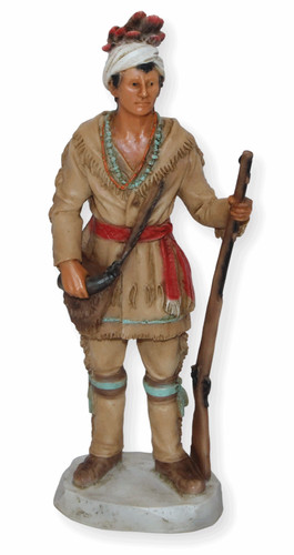 Figurine indien chef tahchee - d'indien,