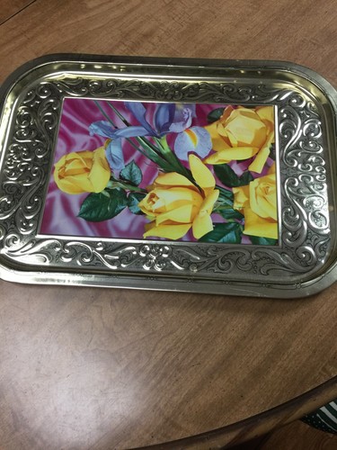 Vintage yellow roses large - roses,