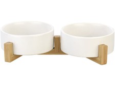 Double gamelle en céramique