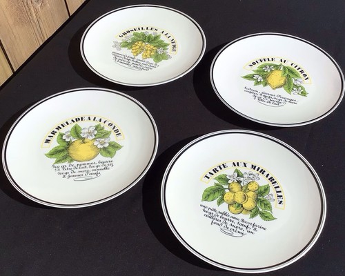 Assiettes plates porcelaine - 4,