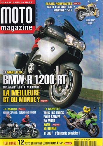Moto magazine 215 bmw - n°215,