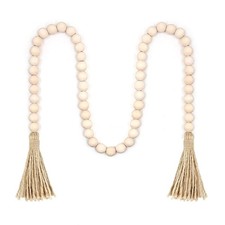 Perles bois avec - perles,