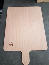 Planchette tarte flambée avec poignée