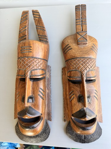 Lot masques tribaux - 2,