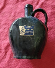 PETITE CRUCHE/POT EN GRES DU MORVAN BLEU FABRIQUE A TAMNAY EN BAZOIS