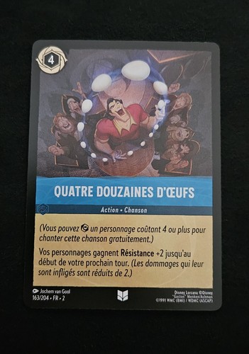Quatre douzaine oeufs - quatre,