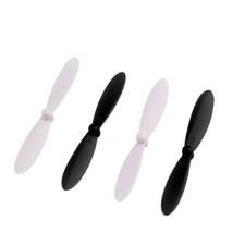4x Hélices pour HobbyKing Mini X6 drone noir / blanc