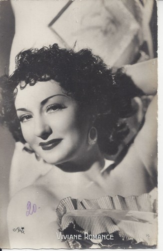Cpsm viviane romance actrice - cpsm,