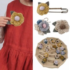 Broche En Tissu Fleur