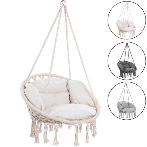 Fauteuil suspendu coussins