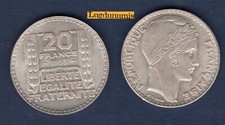 20 Francs Turin 1933 SUP SPL II - IIIème  République, 1871 - 1940