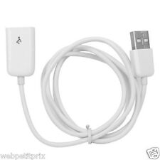CÂBLE RALLONGE USB 1M GRIS/BLANC PC SAMSUNG S5.S6.S7.NOTE IPHONE IPAD IPOD etc