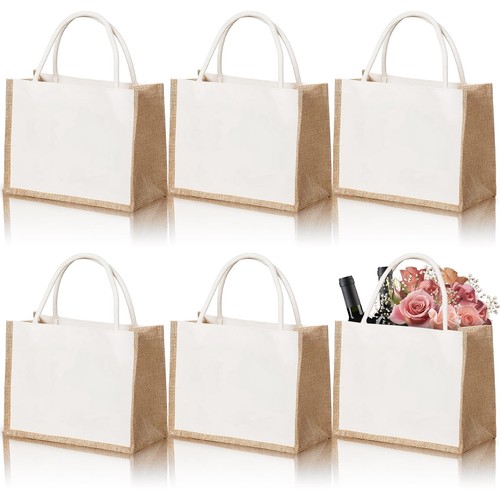Pièces sac toile de - 6, en