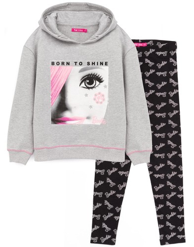 Barbie gris born - born, shine