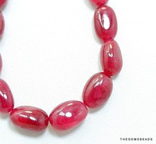 Natural Mozambique Ruby Smooth