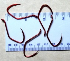 50 Matzuo 141060 141062 Rouge Serpe Pieuvre Poisson Hameçon Taille 5/0 - 50
