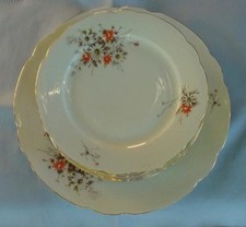 SERVICE A DESSERT GRAND PLAT ET NEUF PETITES ASSIETTES SELTMANN BAVARIA