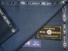 60% Été Kid Mohair, 40% Super 120’S Laine Convenant Tissu En Payne's Gris =3,47m