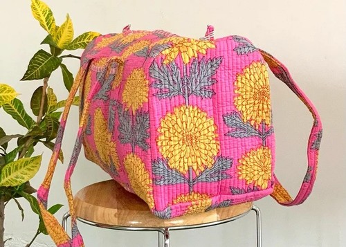 Indien rose floral coach sacs - rose,