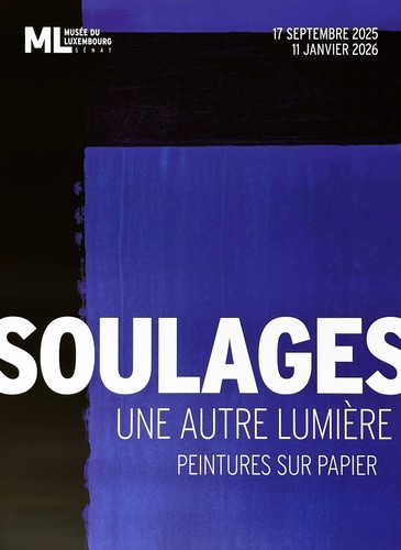 Pierre soulages exhibition - pierre,
