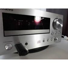 Onkyo Cd Tuner Amplifier Silver Cr-555 Silver Fonctionnement confirmé ceintur...
