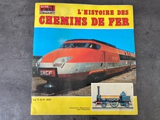 ALBUM  style PANINI L'HISTOIRE DES CHEMINS DE FER la vie du rail  1973 I61