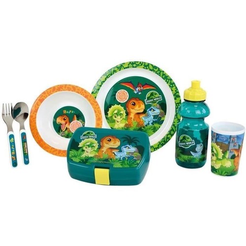 Jurassic world lot vaisselle - -,