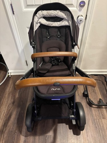 Nuna demi grow stroller caviar - nuna,