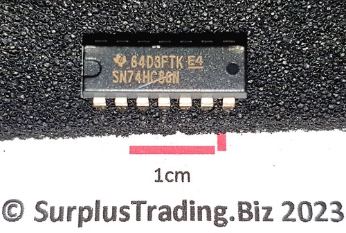 Sn74hc86n quatuor portes - de,