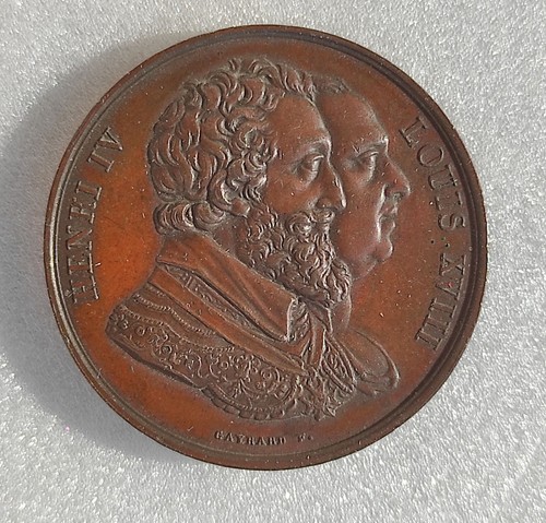 Medaille louis xviii - medaille,