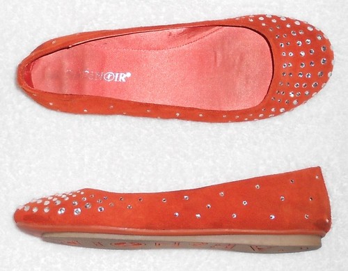 Café noir ballerines - ballerines, cuir