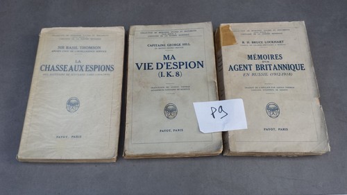 Livres espionnage 1933 - p9/,