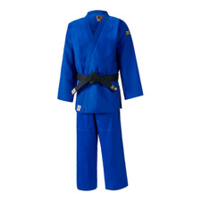 Uniforme Bleu Judogi Mizuno Ijf Yusho 750 Gr Compétition Professionnel Judo Kano