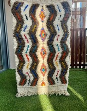 tapis azilal 100% tissé à la