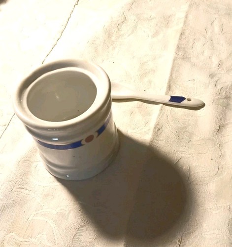 Pot moutarde porcelaine - pot,