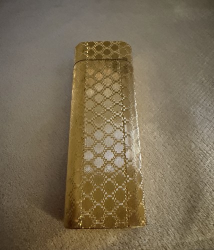 Briquet cartier plaqué - cartier, or