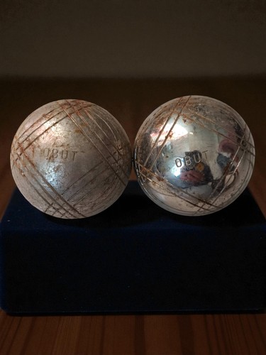 Paire boules pétanque - boules, de