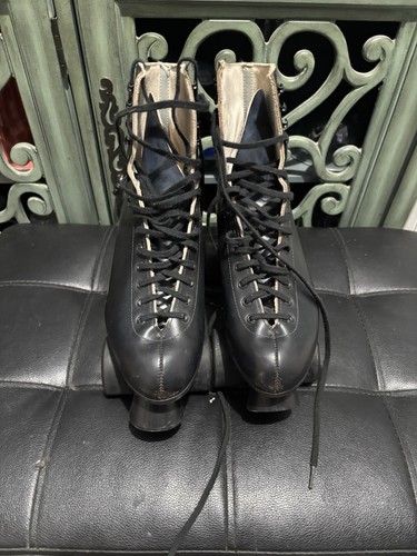 Riedell 1706 black leather - 1706,
