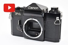 [Presque comme neuf] Appareil photo reflex argentique Canon F-1 F1 35 mm...