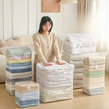 2pcs Épais Sacs de Rangement pour Vêtements Duvets Bas Veste Compression