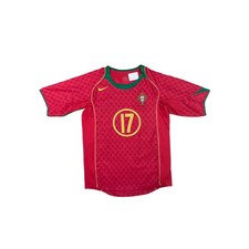 Maillot football vintage Portugal #17 C.Ronaldo domicile saison 2004-2005