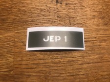 1 Pochoir logo « JEP  1 »