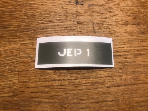 Pochoir logo jep 1 - pochoir, 1 »