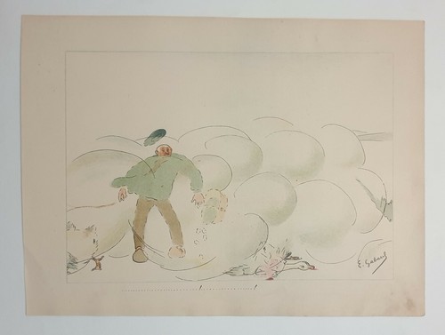 E gabard vers 1940 - !,