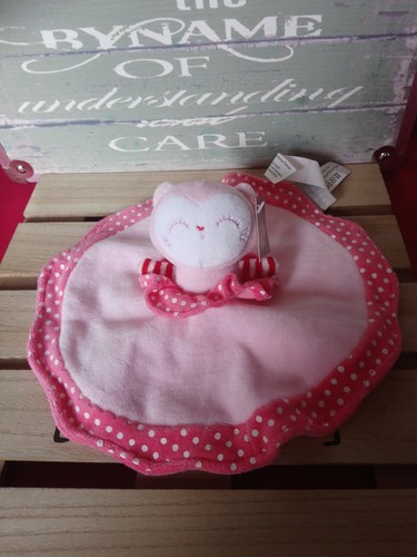 Doudou plat chat - , rose