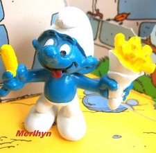 20131 Schtroumpf cornet pommes