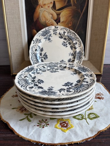 Assiettes desserts longchamp - 7,
